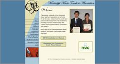 Desktop Screenshot of msmusicteachers.org